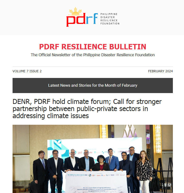 Pdrf PDRF Resilience Bulletin Volume 7 Issue 2 - Philippine Disaster ...