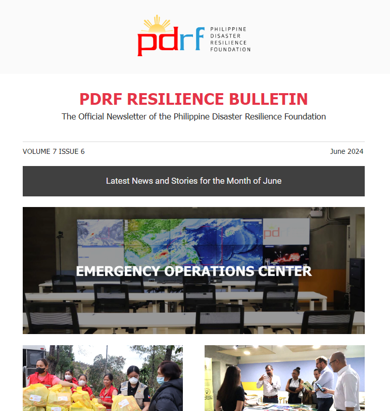 Pdrf PDRF Resilience Bulletin Volume 7 Issue 6 - Philippine Disaster ...