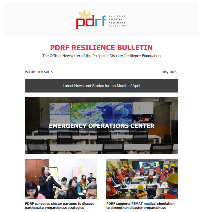 Pdrf PDRF Resilience Bulletin Volume 8 Issue 5 - Philippine Disaster ...